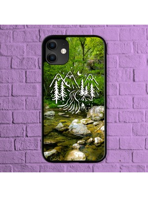 Калъф за телефон със снимка  за Iphone 11 pro - Take A Hike